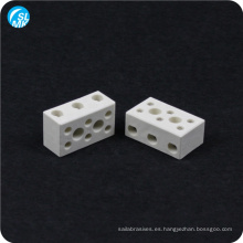 conector de alambre de cerámica bloque de terminales de cerámica piezas de aislamiento de esteatita electrónico